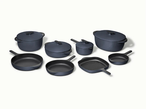 Deluxe Enameled Cast Iron Set
