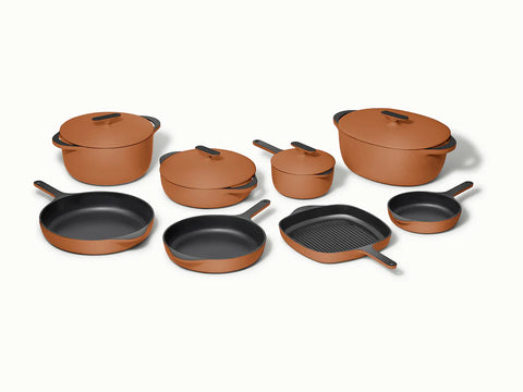 Deluxe Enameled Cast Iron Set